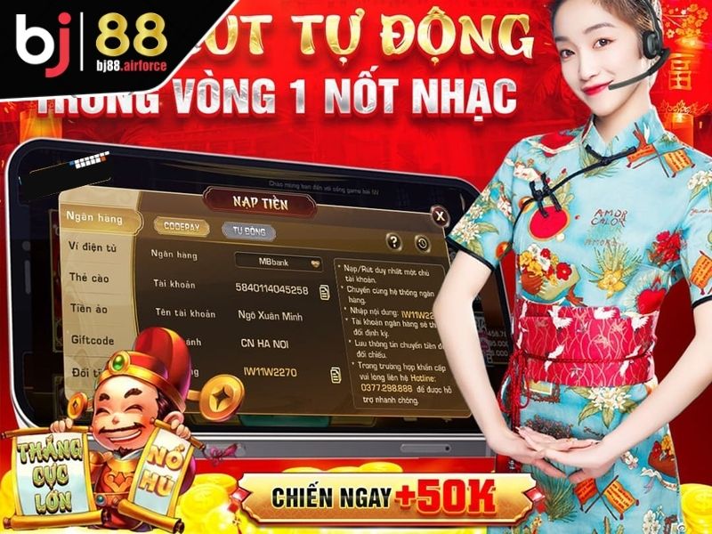 Nạp Tiền BJ88 1 Điều kiện để nạp tiền BJ88 thành công