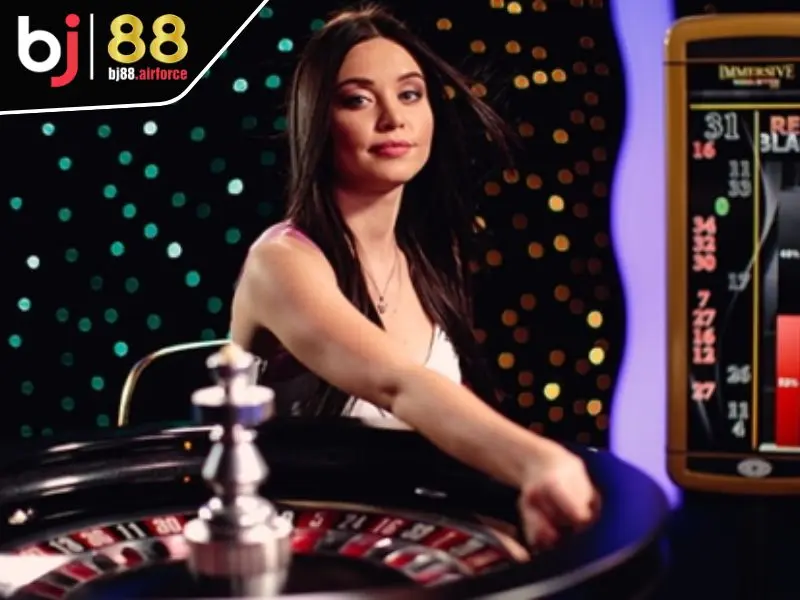 Live Casino BJ88 6 Live Roulette ngắm nhìn quả bóng may mắn