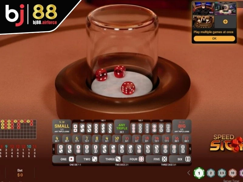 DG Live Casino - Sảnh Cược Chất Lượng, Đa Dạng Game Khủng 4 Tham gia săn thưởng với Sicbo cực hấp dẫn